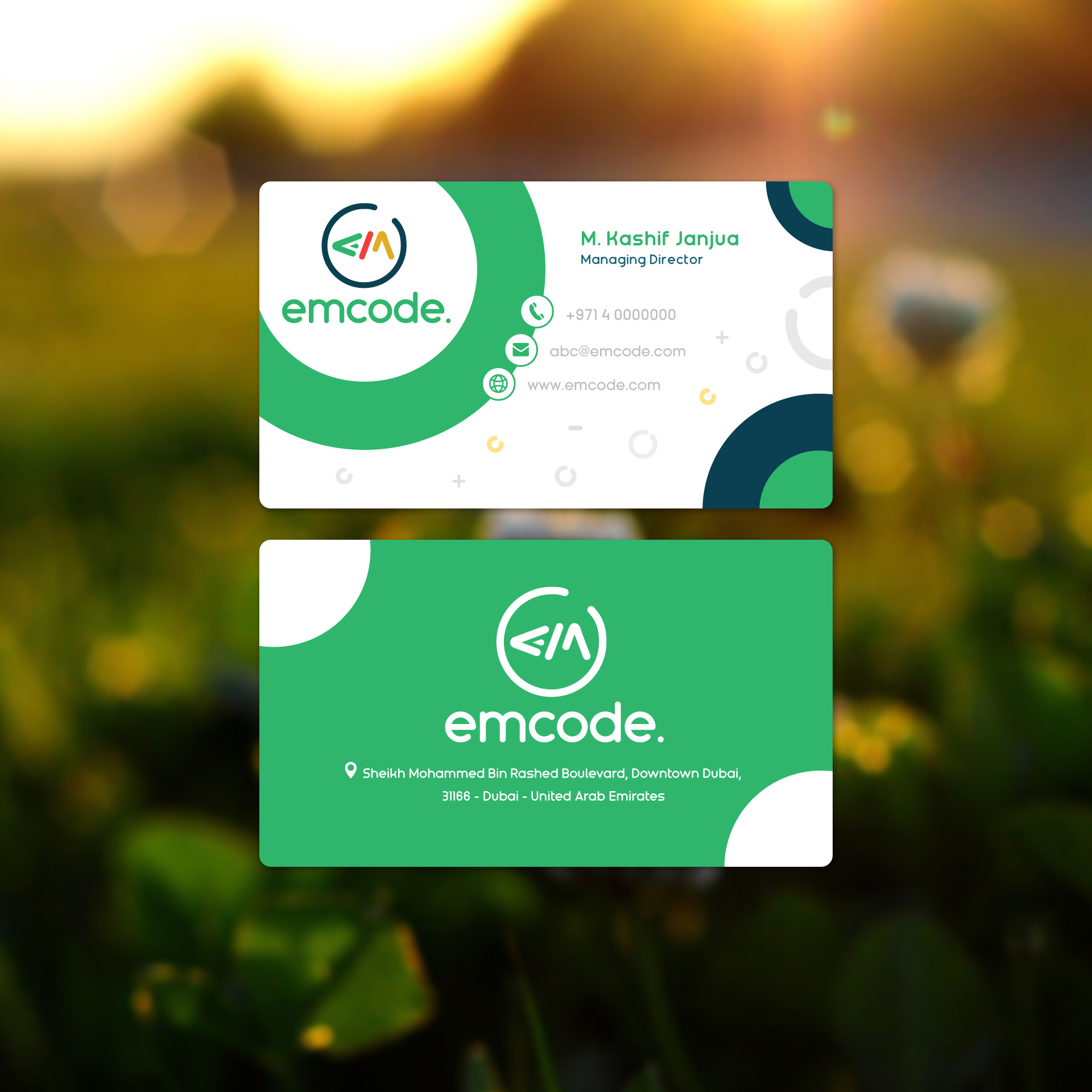 EMCODE Business Card